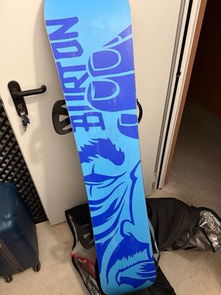 Tabla Snowboard Burton 159W con fijaciones