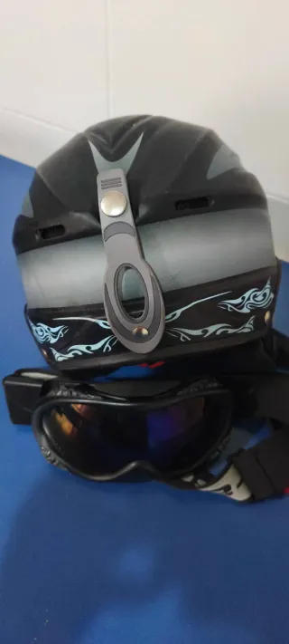 Casco y Gafas esquí/snowboard B-Square