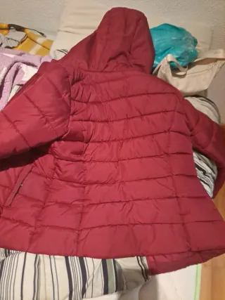 Abrigo acolchado Terranova rojo