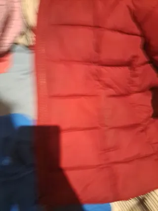 Abrigo acolchado Terranova rojo