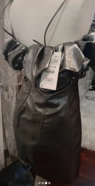 Vestido volumen Zara.XS