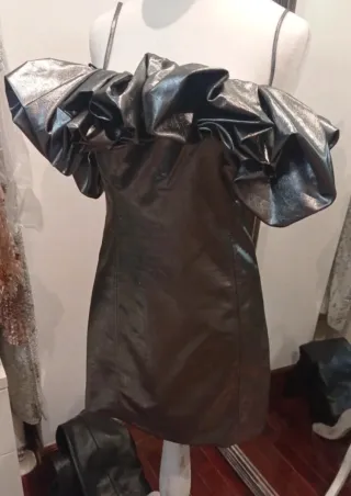 Vestido volumen Zara.XS