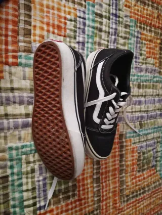 Zapatillas Vans Mujer Negras Talla 37