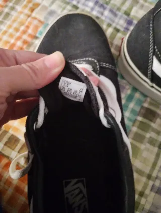 Zapatillas Vans Mujer Negras Talla 37