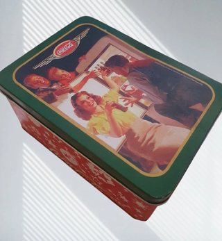 Scatola Metallica Coca-Cola Vintage