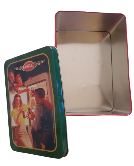 Scatola Metallica Coca-Cola Vintage
