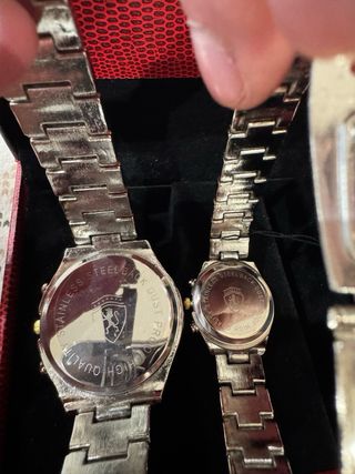 Reloj Ferrari Oro y Plata