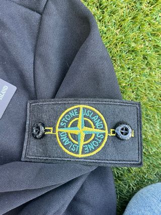 Sudadera Stone Island Negra Talla S