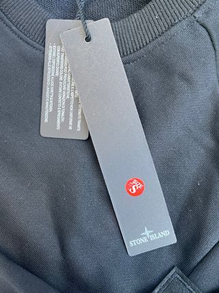 Sudadera Stone Island Negra Talla S