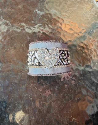 Braccialetto Donna con Cristalli FATTO A MANO