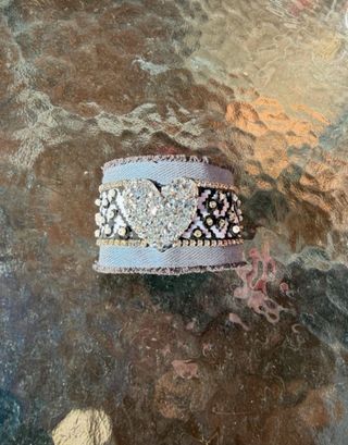 Braccialetto Donna con Cristalli FATTO A MANO