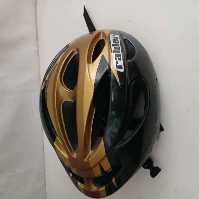 Casco Bicicletta Raider Oro/Nero