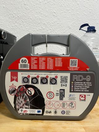 cadenas para la nieve