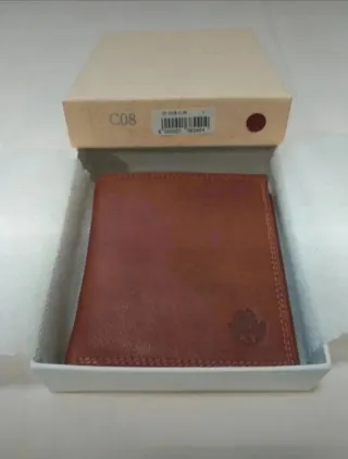 Portafoglio in pelle nuovo!