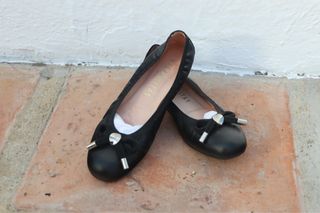 Manoletinas Hispanitas Negras Talla 38