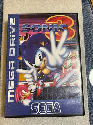 Sonic 3 Sega Mega Drive Versione PAL