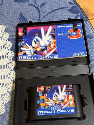 Sonic 3 Sega Mega Drive Versione PAL