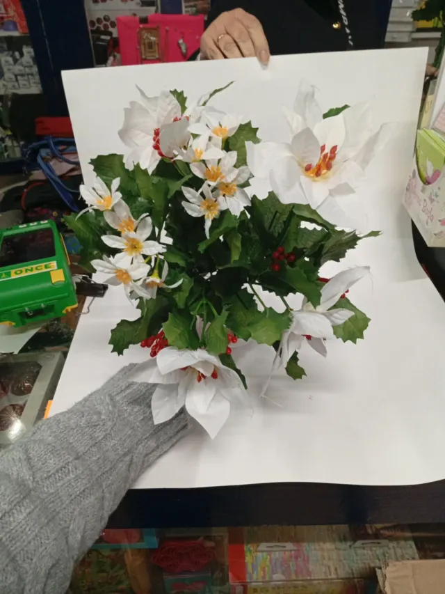 Ramos de tela para centros de Natal