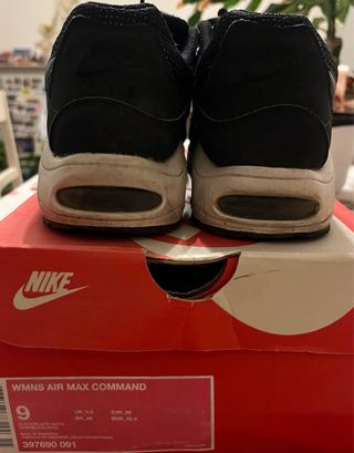 Nike Air Max Command 40.5 Nero Argento