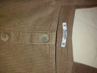 Vestido Peto Pana Marrón Pull&Bear