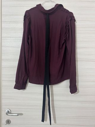 Camicia nuova bordeaux Vero Moda tg M