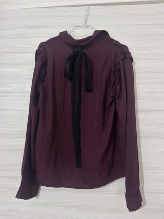 Camicia nuova bordeaux Vero Moda tg M