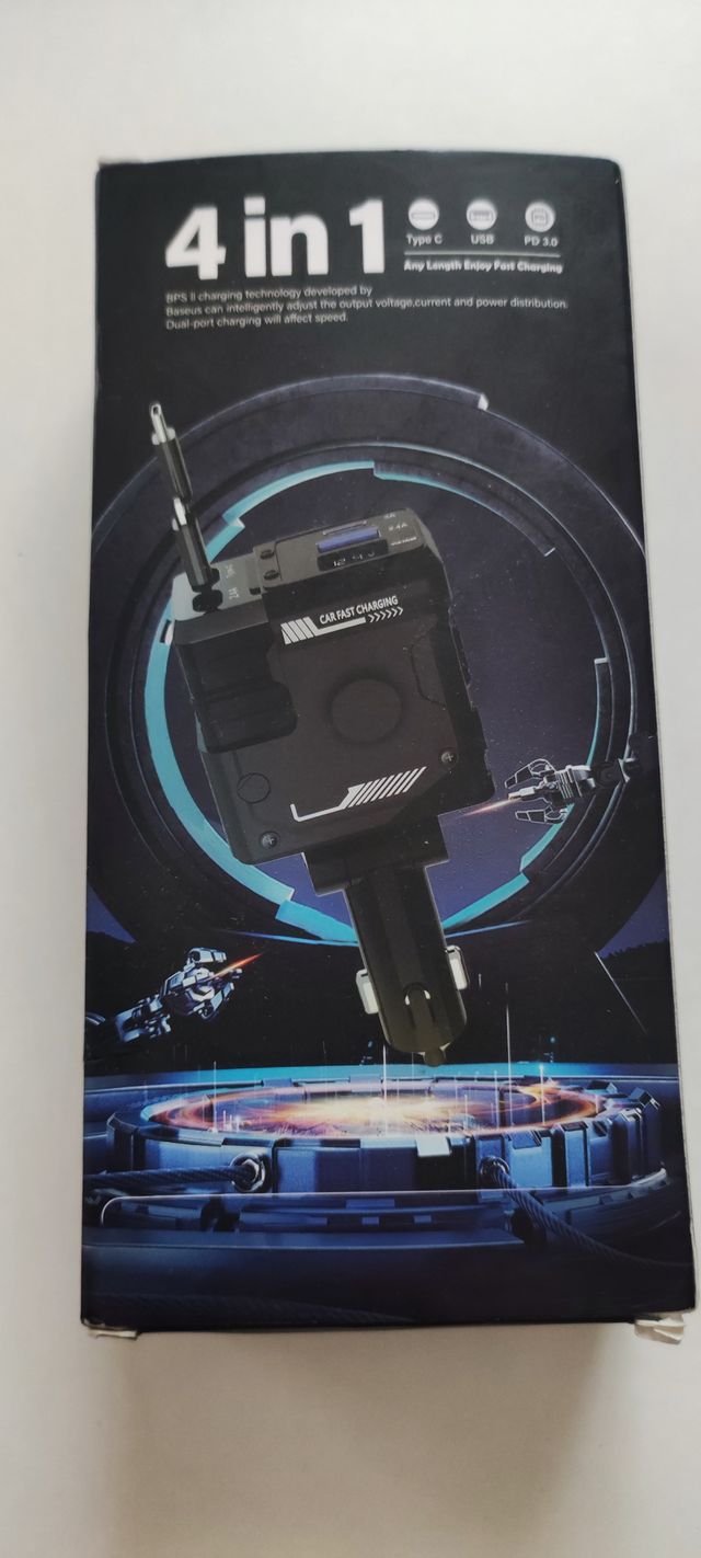 Cargador Mecha 4 en 1 USB Tipo-C