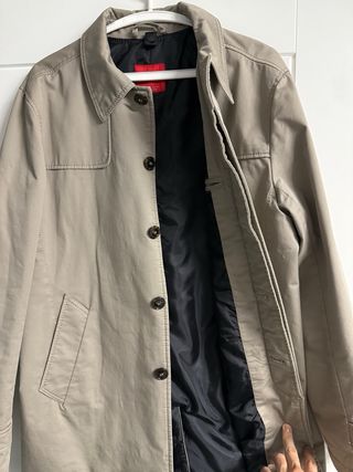 Trench beige uomo Zara