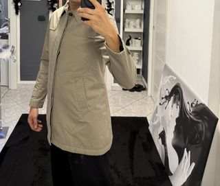 Trench beige uomo Zara