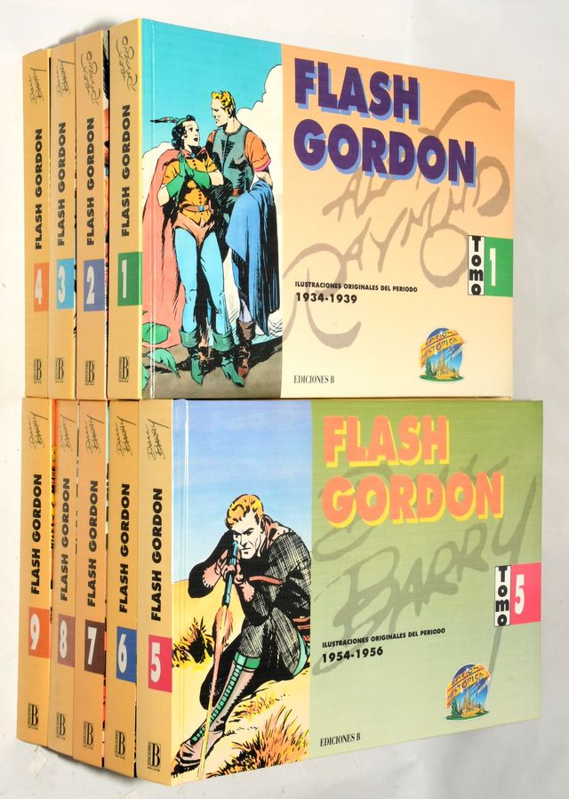 COMIC FLASH GORDON 1 A 9