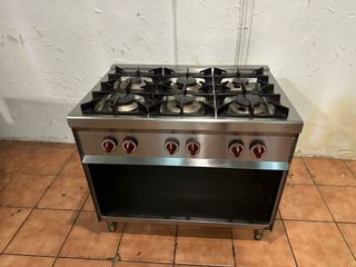 Cocina Industrial Gas 6 Fuegos