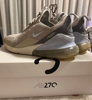 Nike Air Max 270 Tg 41 Beige Azzurre