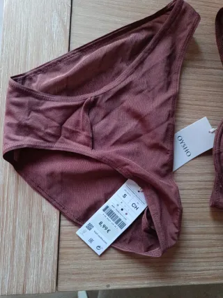 pack de 20 braguitas Oysho/conjunto entero