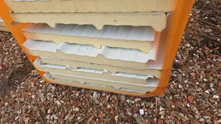 Cubierta blanco 30mm