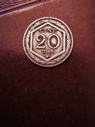 Moneta 20 Centesimi 1919