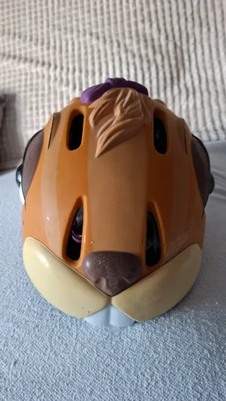 Casco bici infantil ardilla