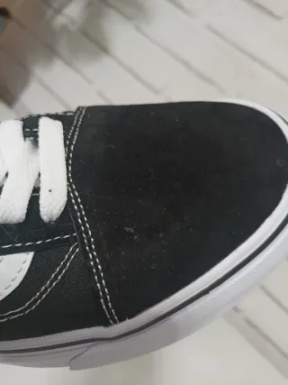 Zapatillas Vans Old Skool Negras Blancas