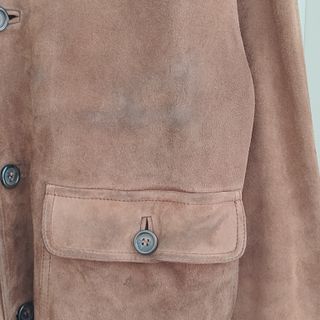 Giacca Zegna Pelle Marrone Uomo