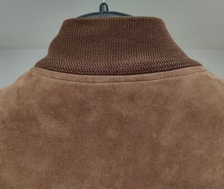 Giacca Zegna Pelle Marrone Uomo