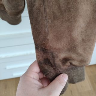 Giacca Zegna Pelle Marrone Uomo