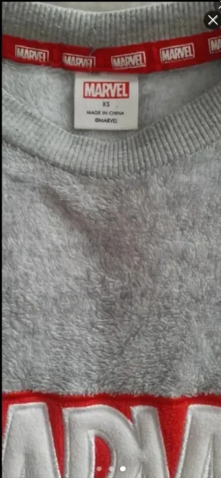 Pijama Pirineo Marvel Talla XS