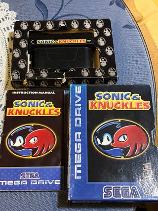 Sonic & Knuckles Sega Mega Drive Completo
