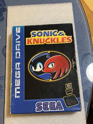 Sonic & Knuckles Sega Mega Drive Completo