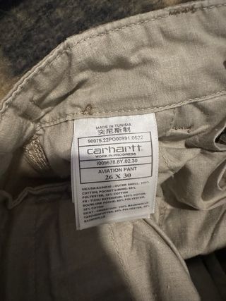 Pantalones Carhartt Beige Cargo