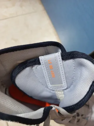 Botas Boxeo Nike Talla 41 Gris Naranja