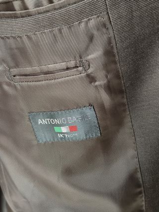 Blazer Marrone da Uomo Antonio Basile