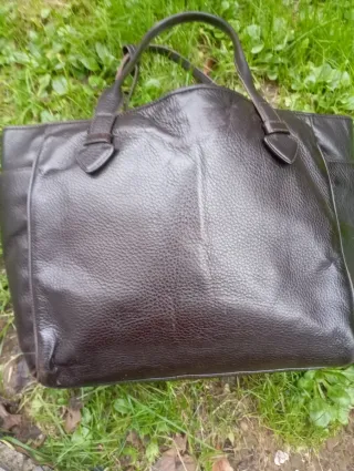 Bolso Loewe Marrón Piel