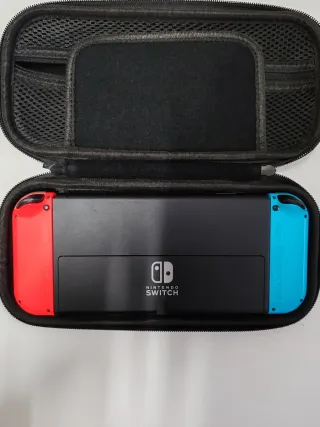Nintendo Switch OLED Blu/Rosso + GIOCHI