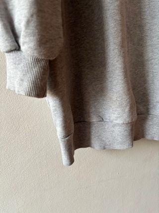 Sudadera oversize Gris Pull&Bear Talla S