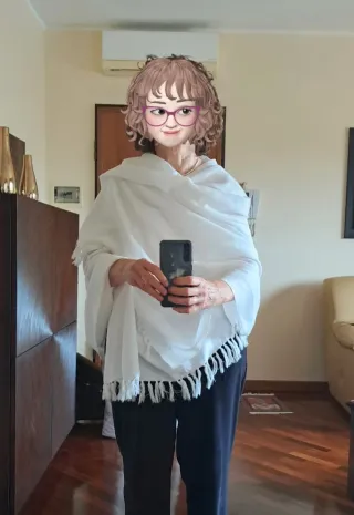 Sciarpa calda e morbida